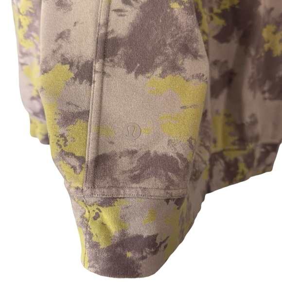 Lululemon All Yours Hoodie Orbital Tie Dye Mauve Grey Multi Size 16 - Picture 2 of 4